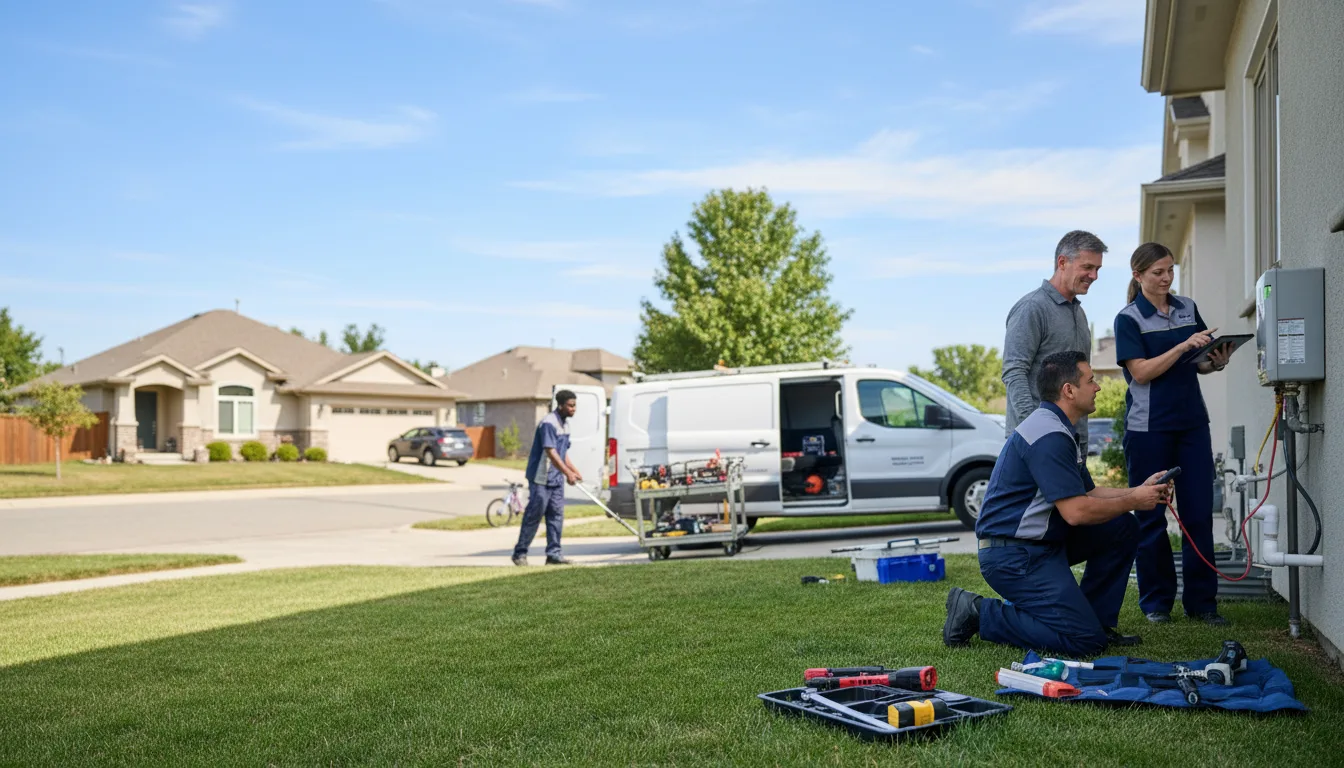Tankless water heater service in Bluffton, TX